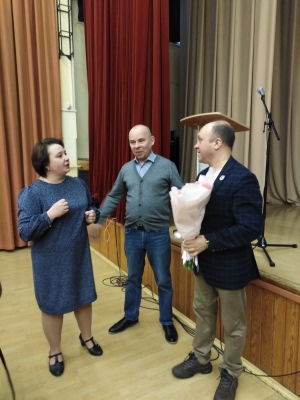 18.04.2024 Творческая встреча Павлом Глазковым